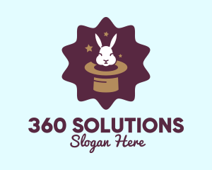 Magic Rabbit Hat logo design