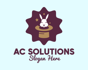 Magic Rabbit Hat logo design