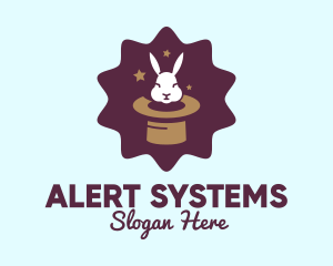 Magic Rabbit Hat logo design