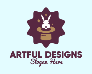 Magic Rabbit Hat logo design