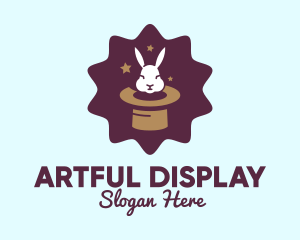 Magic Rabbit Hat logo design