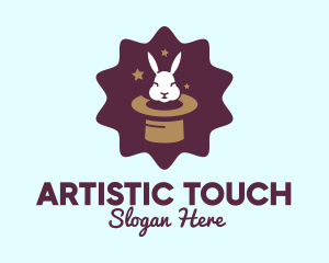 Magic Rabbit Hat logo design