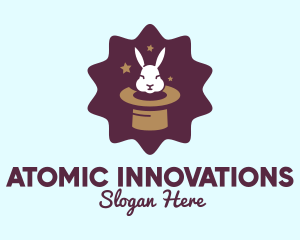 Magic Rabbit Hat logo design