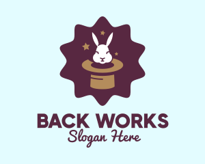 Magic Rabbit Hat logo design