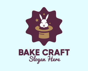 Magic Rabbit Hat logo design