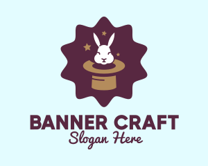 Magic Rabbit Hat logo design