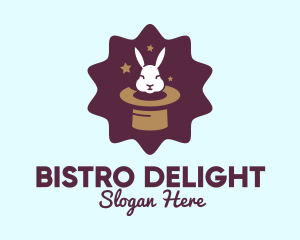 Magic Rabbit Hat logo design