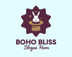 Magic Rabbit Hat logo design