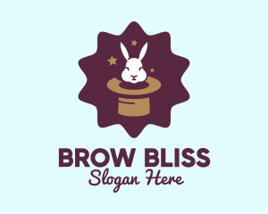 Magic Rabbit Hat logo design