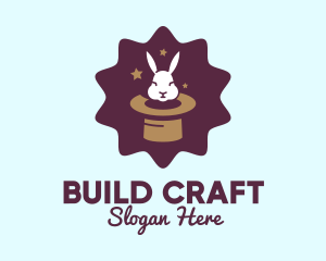 Magic Rabbit Hat logo design