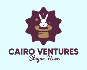 Magic Rabbit Hat logo design