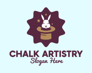 Magic Rabbit Hat logo design