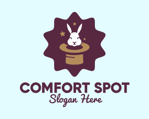 Magic Rabbit Hat logo design