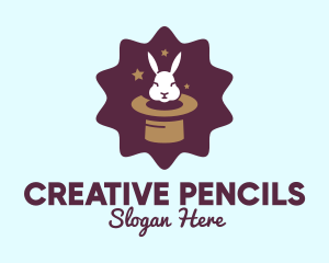 Magic Rabbit Hat logo design