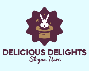 Magic Rabbit Hat logo design