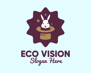 Magic Rabbit Hat logo design