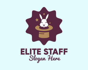 Magic Rabbit Hat logo design