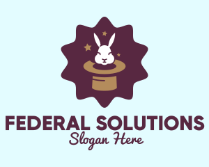 Magic Rabbit Hat logo design