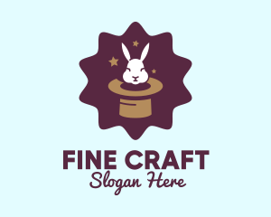 Magic Rabbit Hat logo design