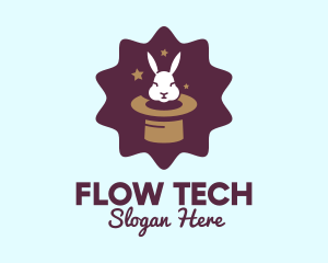 Magic Rabbit Hat logo design