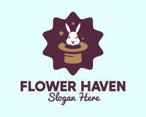 Magic Rabbit Hat logo design