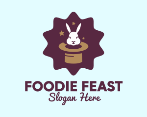 Magic Rabbit Hat logo design