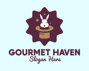 Magic Rabbit Hat logo design