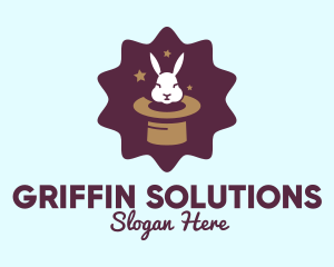 Magic Rabbit Hat logo design