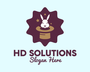 Magic Rabbit Hat logo design