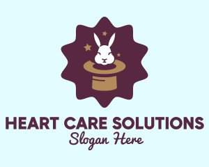 Magic Rabbit Hat logo design