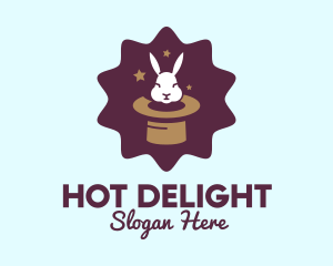 Magic Rabbit Hat logo design