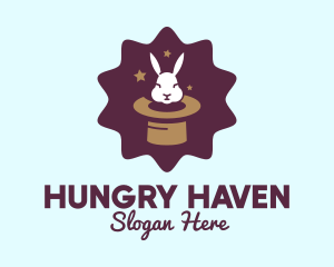 Magic Rabbit Hat logo design