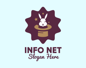 Magic Rabbit Hat logo design