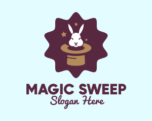 Magic Rabbit Hat logo design