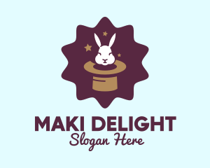 Magic Rabbit Hat logo design