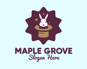 Magic Rabbit Hat logo design