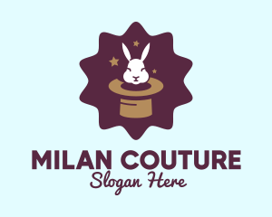 Magic Rabbit Hat logo design