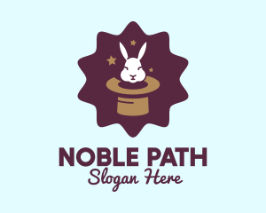 Magic Rabbit Hat logo design