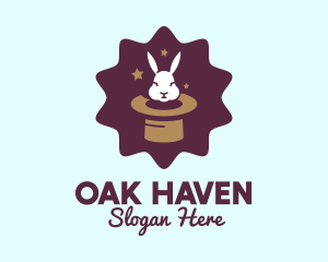 Magic Rabbit Hat logo design