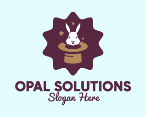 Magic Rabbit Hat logo design