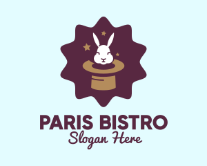 Magic Rabbit Hat logo design