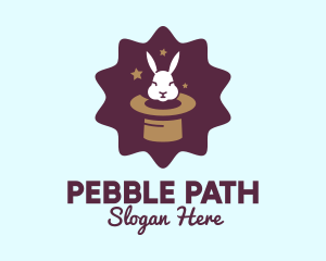 Magic Rabbit Hat logo design