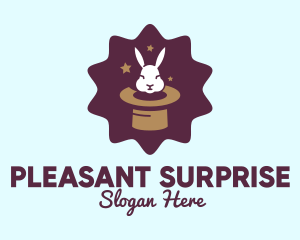 Surprise - Magic Rabbit Hat logo design
