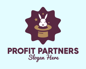 Magic Rabbit Hat logo design