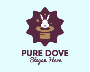 Magic Rabbit Hat logo design