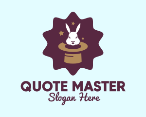 Magic Rabbit Hat logo design