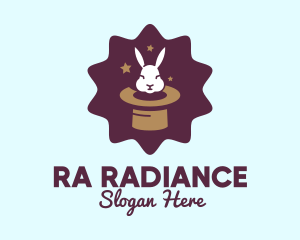 Magic Rabbit Hat logo design