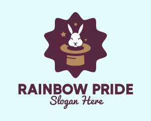 Magic Rabbit Hat logo design