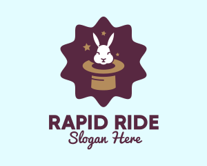 Magic Rabbit Hat logo design