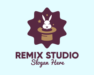 Magic Rabbit Hat logo design